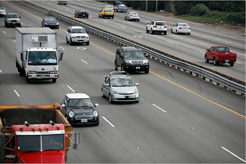 Google Driverless Car In Action